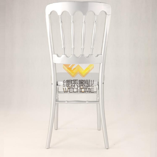 Hotsale Silver solid wood chateau chair for events